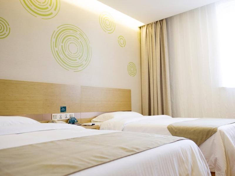 Greentree Inn Nantong Qidong Lvsi Harbour Express Hotel Kültér fotó