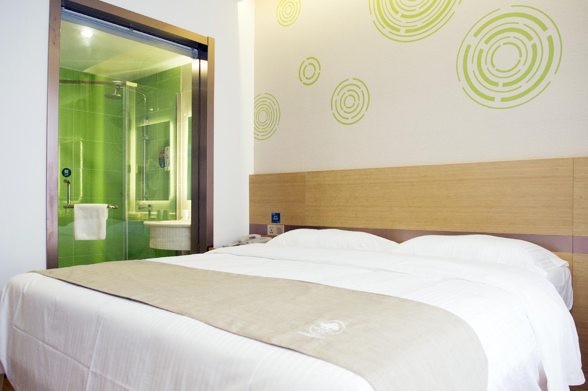 Greentree Inn Nantong Qidong Lvsi Harbour Express Hotel Kültér fotó