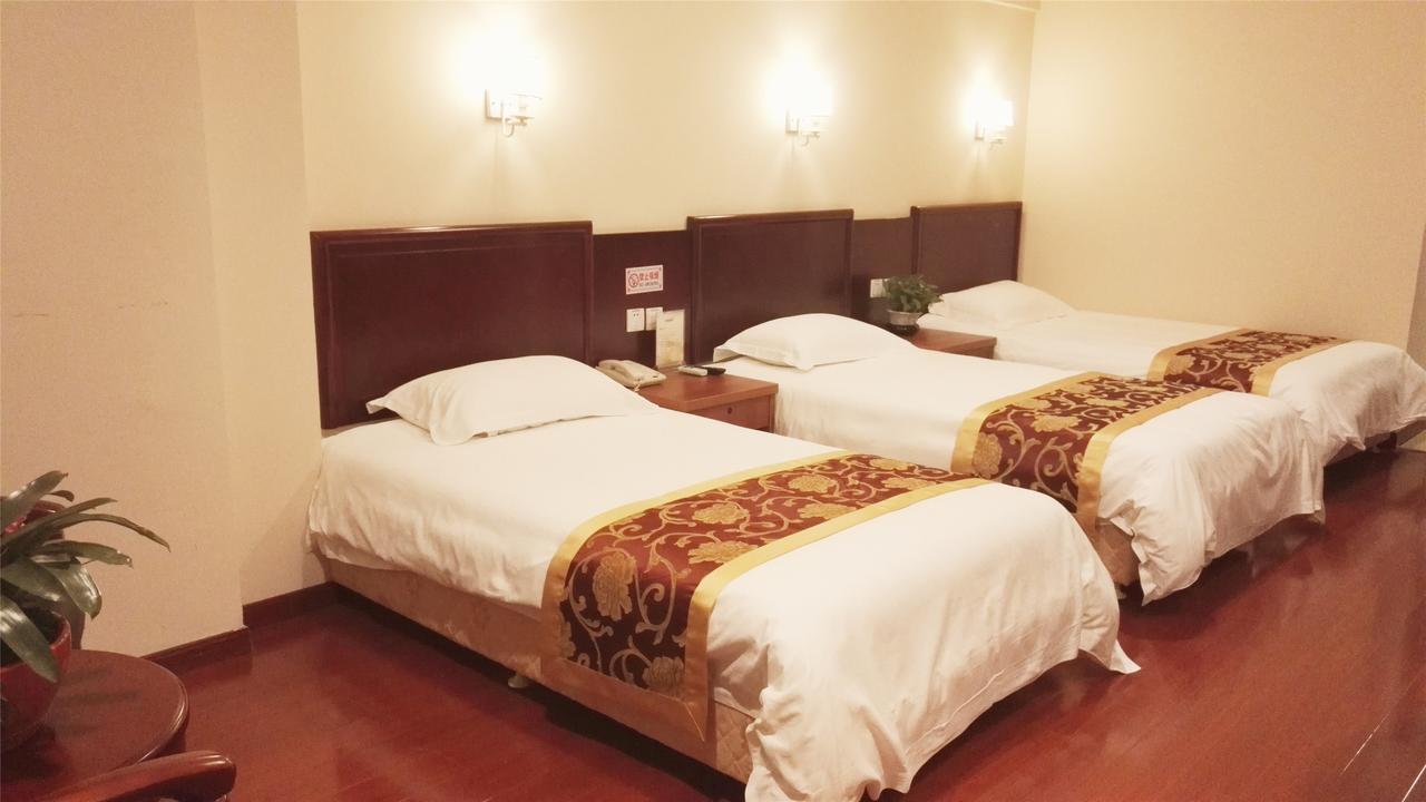 Greentree Inn Nantong Qidong Lvsi Harbour Express Hotel Kültér fotó