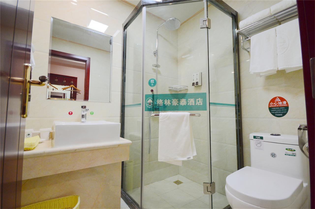 Greentree Inn Nantong Qidong Lvsi Harbour Express Hotel Kültér fotó