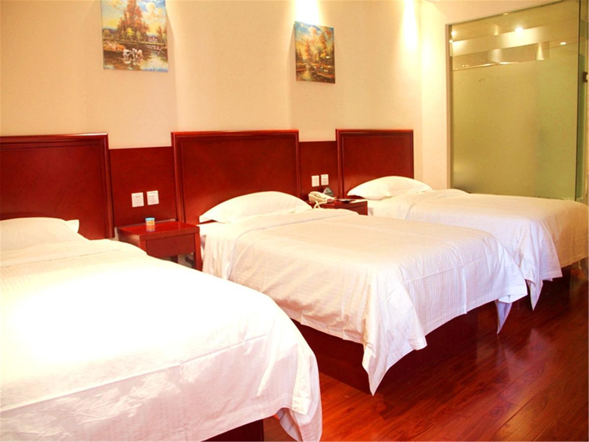 Greentree Inn Nantong Qidong Lvsi Harbour Express Hotel Kültér fotó